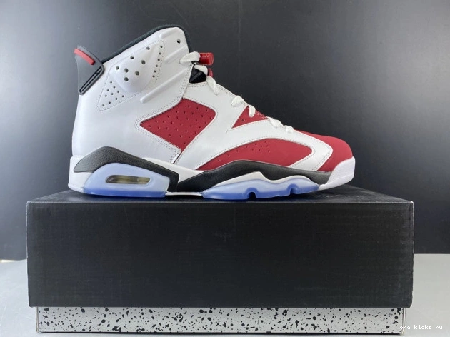 Cheap 6 2014 JORDAN AIR RETRO 384664-160 'CARMINE' 0720